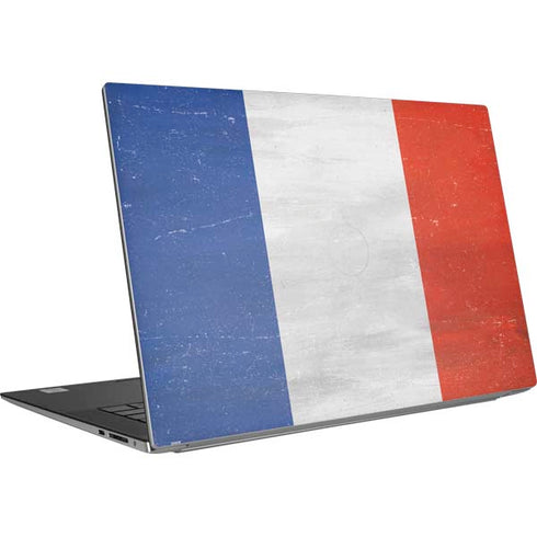 French Flag Distressed Dell XPS Skin